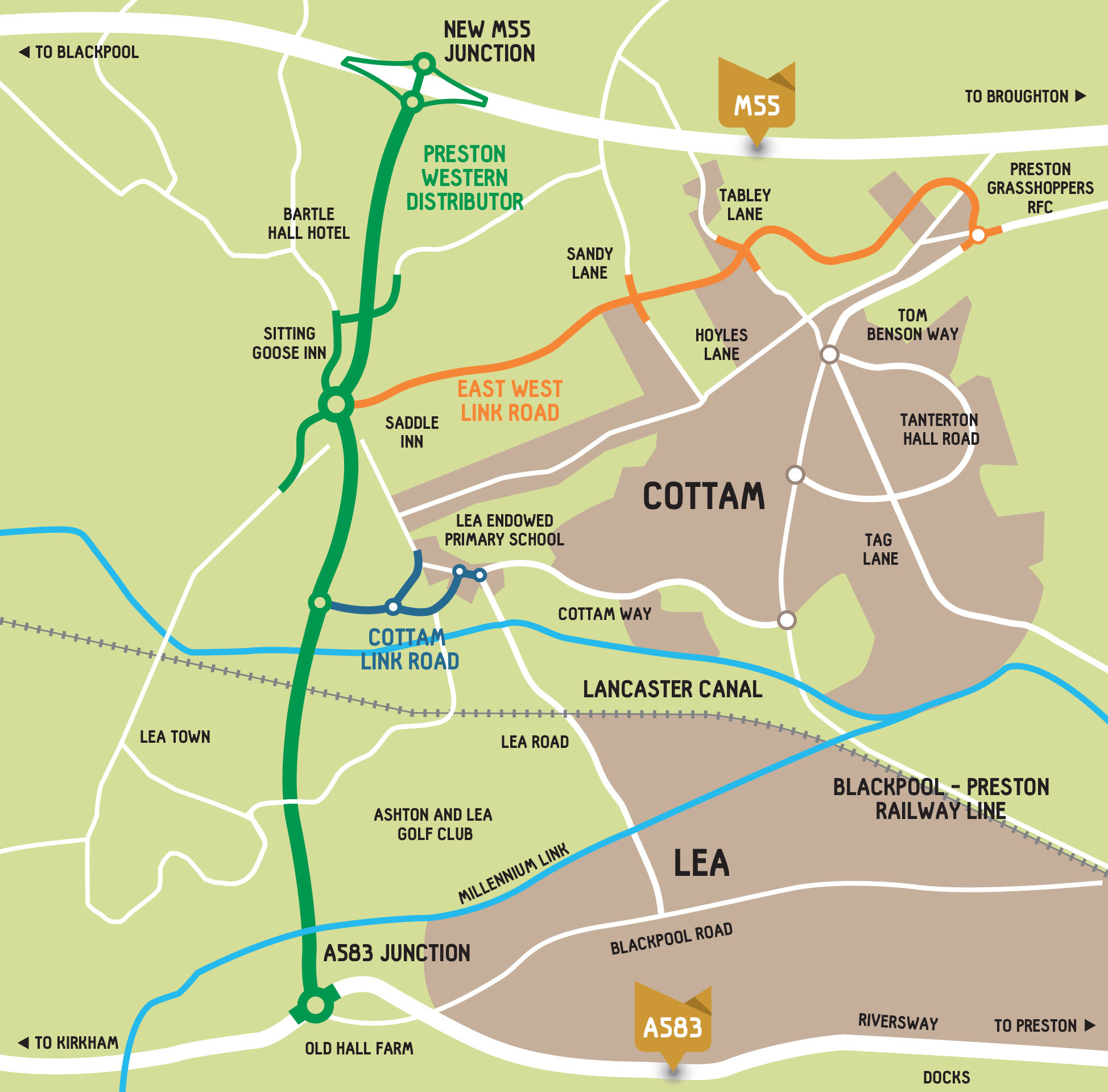 Preston Western Distributor and East-West Link Road - Lancashire County ...