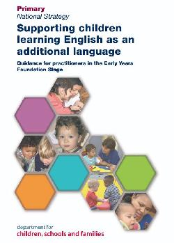 English As An Additional Language: EYFS - Lancashire Professional ...