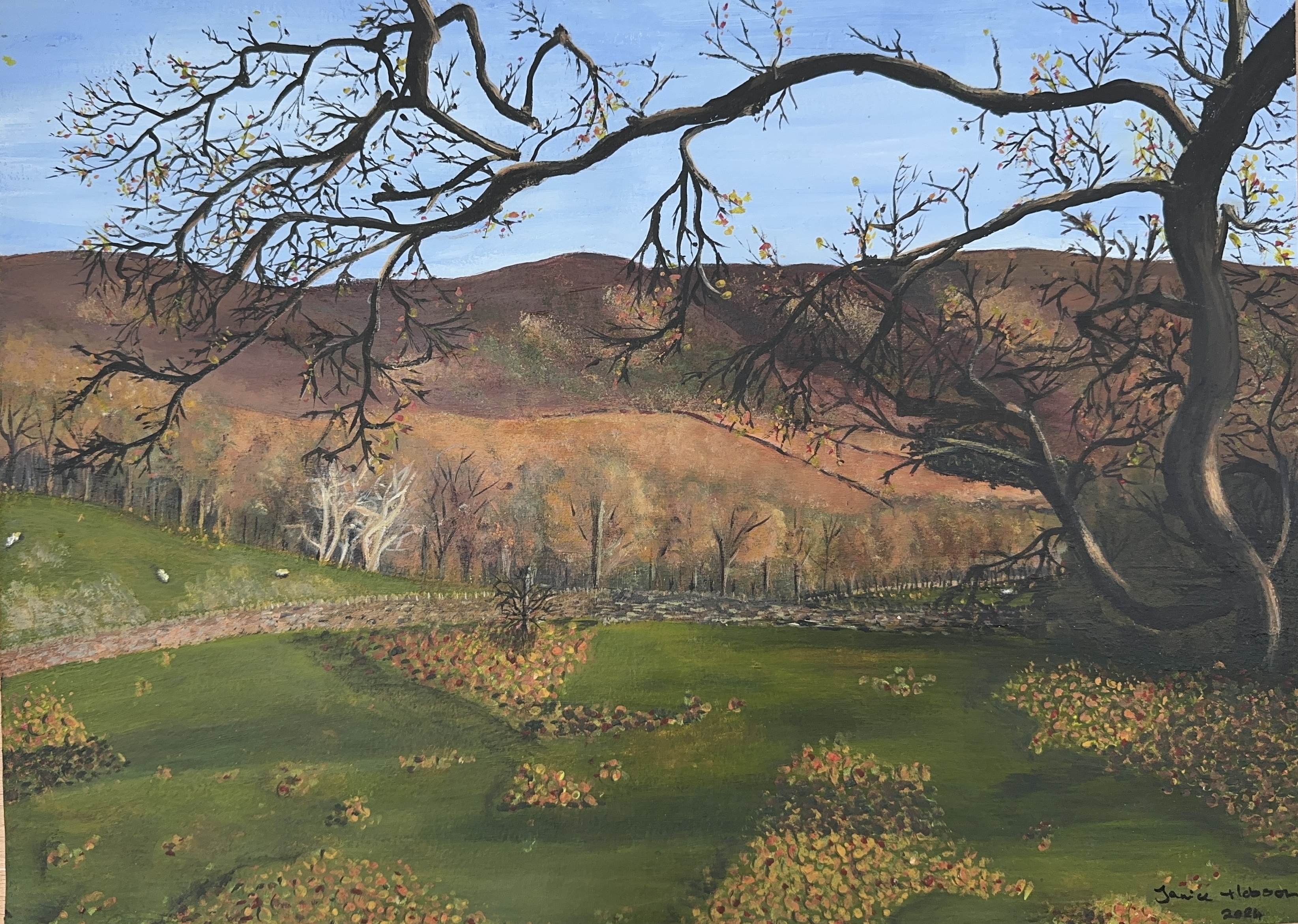 Autumn, The Trough by Janice Hobson