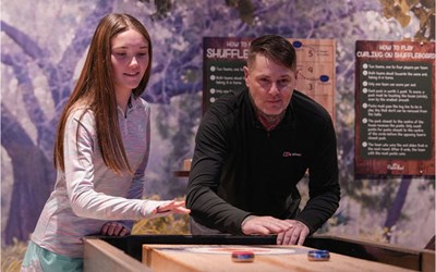 Foster dad and foster child (child posed by model)