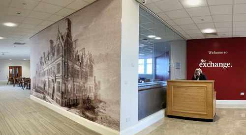 Exchange reception